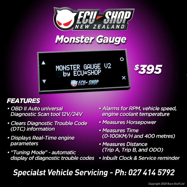 ECU SHOP Monster Gauge Specialist Vehicle Servicing