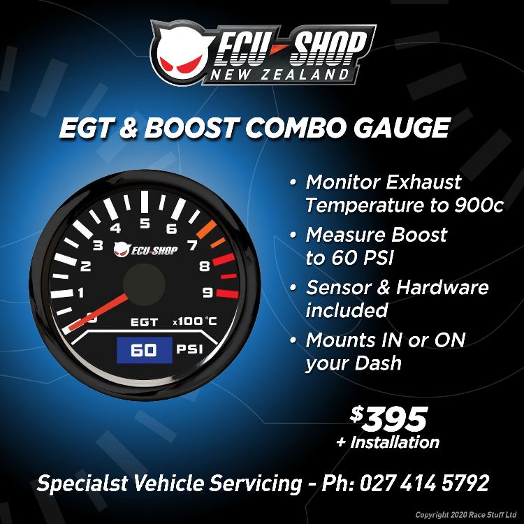 EGT Boost Combo Gauge Specialist Vehicle Servicing